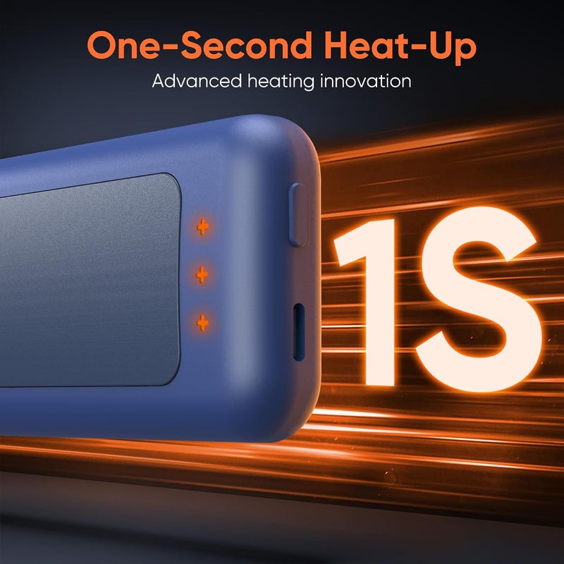 Hotdot Hand Warmers, Hand Warmers Rechargeable, Reusable Portable Electric Hand Warmer, Fast Intelligent Heating in 1 Second, Gifts for Christmas, Outdoor, Golf, Hunting, Camping Accessories - Image 3